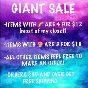 GIANT SALE